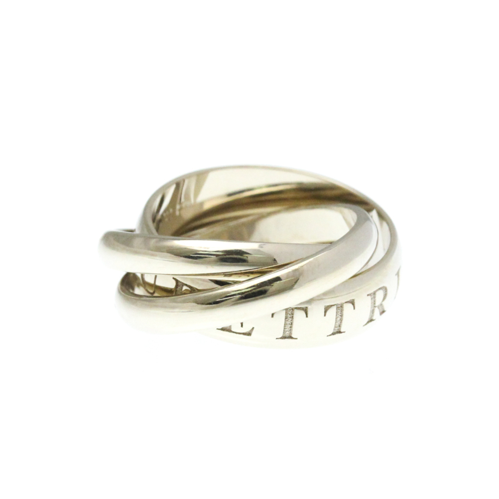 Cartier Authentic 18k Silver Trinity Ring - image 7